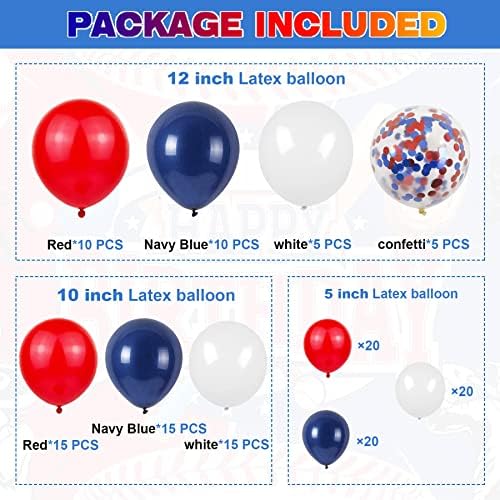 Baseball Balloon Arch Garland 146 Pcs Set