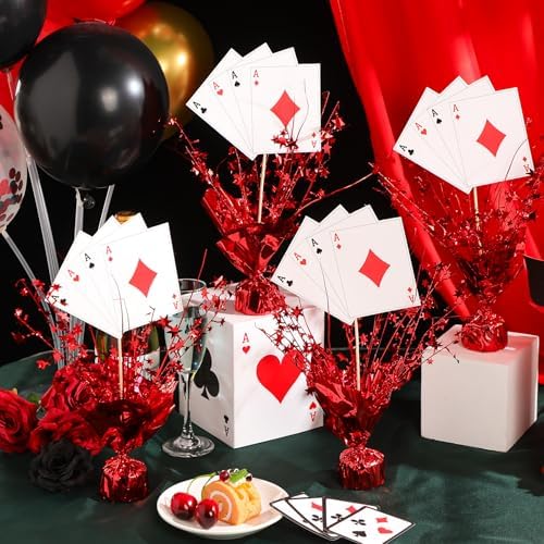 Weysat Casino Poker Theme Centerpiece Set