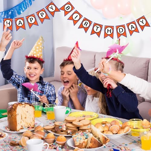 Anime Happy Birthday Bunting Banner Pre-Strung