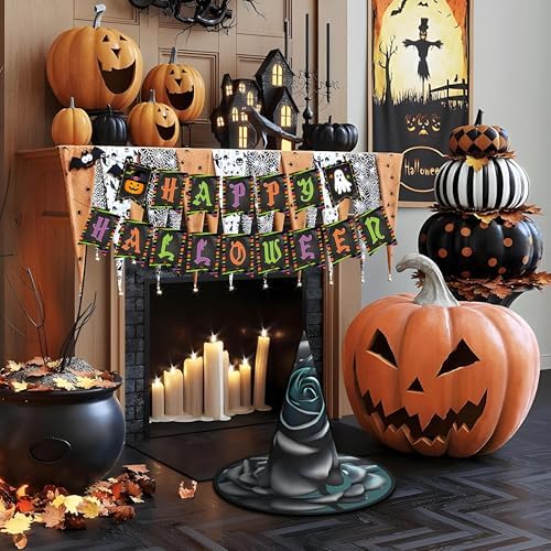 Halloween Decorations Happy Halloween Banner