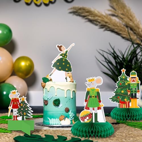 Poen 12 Pcs Christmas Nutcracker Centerpieces