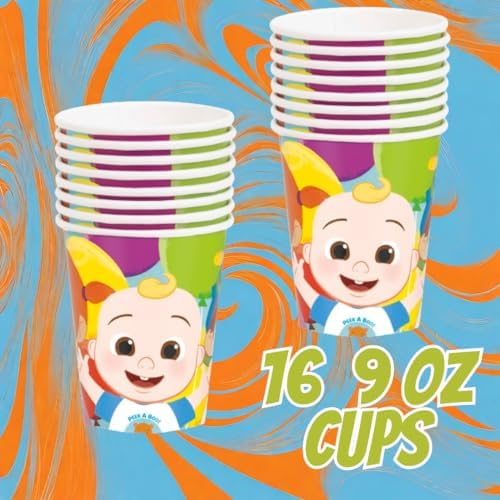 Cocomelon Birthday Party Supplies Set