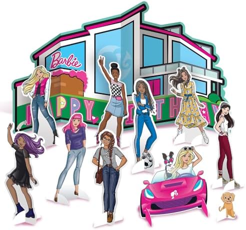 Barbie Dream Together Table Decor Kit 11 Pc Set