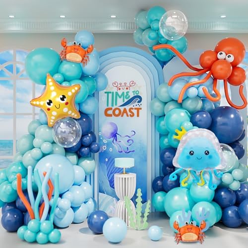 DBKL Under the Sea Balloon Decor Kit 167Pcs