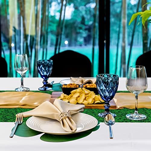 Remagr 3 Piece Golf Table Cloth 54x108 Inch for Parties