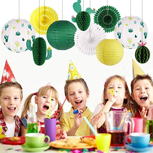 Cactus Party Decor Kit - Tropical Hawaiian Decorations