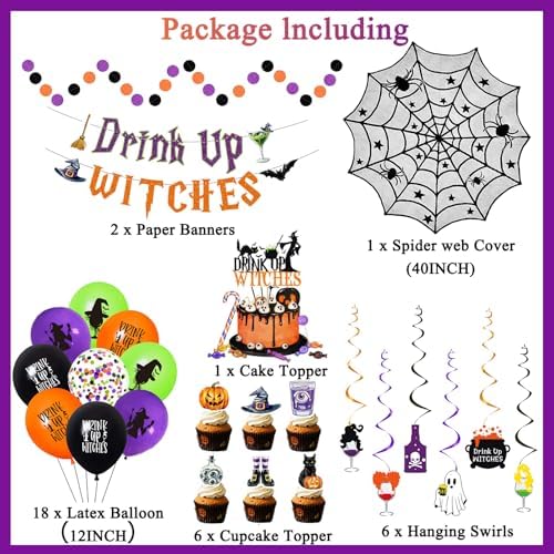 Crenics Halloween Party Decorations Set