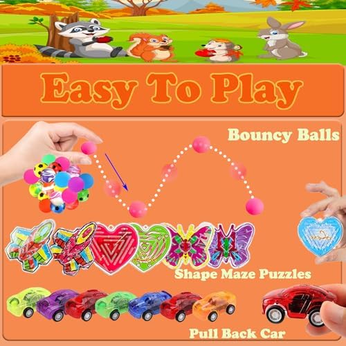 117 Pcs Kids Party Favors Toy Set