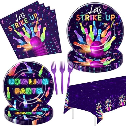 Bowling Party Decorations for 24 Guests