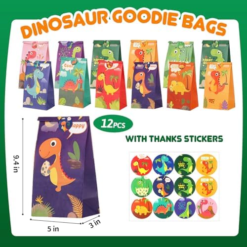 Dinosaur Party Favor Pack for Kids 156pcs
