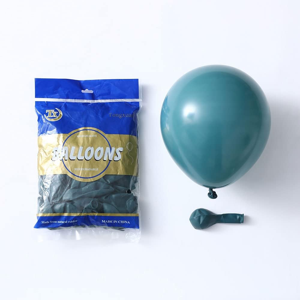 Dusty Blue Sport Birthday Balloons Garland Kit