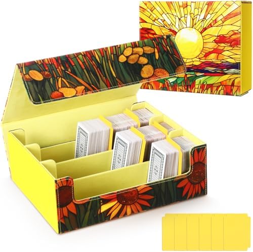 1800 PU Card Storage Box with Magnetic Closure