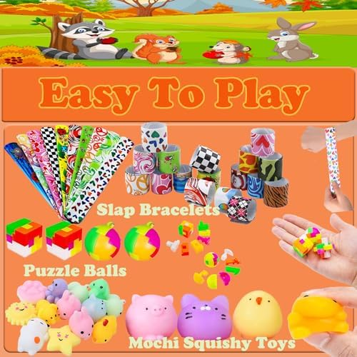 117 Pcs Kids Party Favors Toy Set