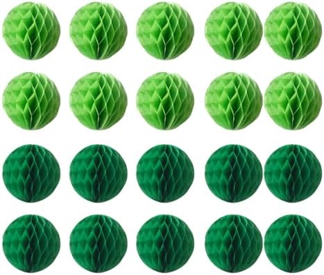 20pcs 6inch Honeycomb Flower Balls for Party Decoration