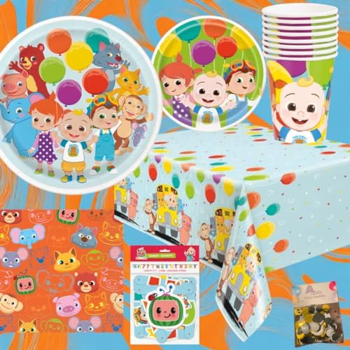 Cocomelon Birthday Party Supplies Set