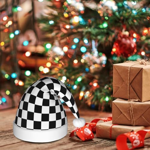 QINZHENG Personalized Santa Hat Christmas Decoration for Women