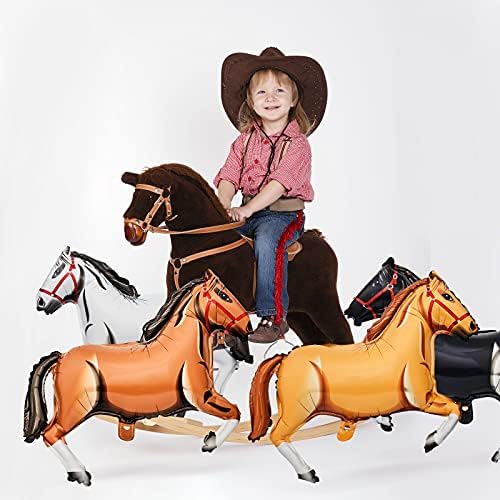 8 Piece 30 Inch Horse Balloon Party Decoration
