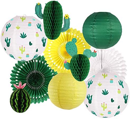Cactus Party Decor Kit - Tropical Hawaiian Decorations