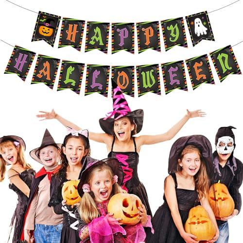 Halloween Decorations Happy Halloween Banner