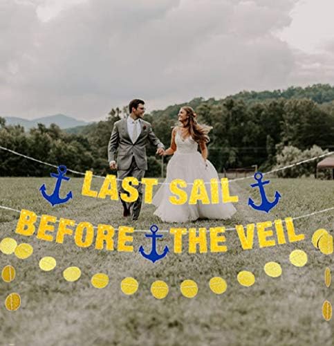 LaVenty Last Sail Before the Veil Nautical Bachelorette Party Banner
