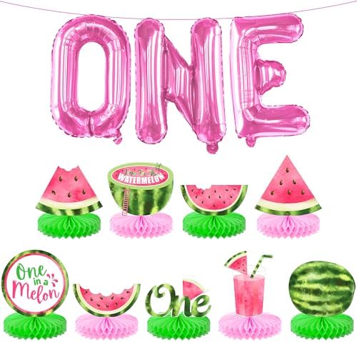 KatchOn One In A Melon Birthday Centerpieces Pack of 8