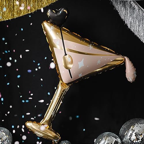 Realistic Giant Martini Glass Balloon for Parties