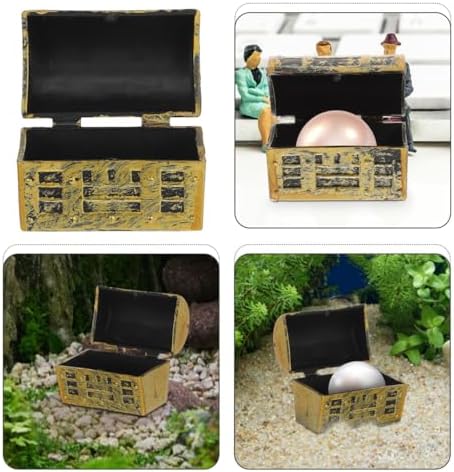 PRETYZOOM Mini Pirate Treasure Chest Set of 20