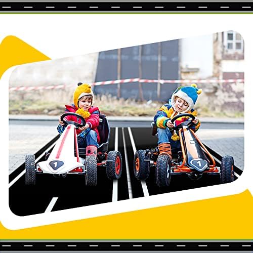 Racetrack Floor Runner for Party Black Table Cover 66ft x 2ft