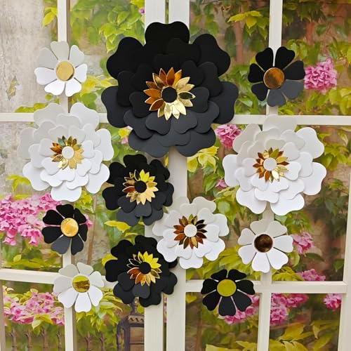 Paper Flower Decor Set for Events and Home Use