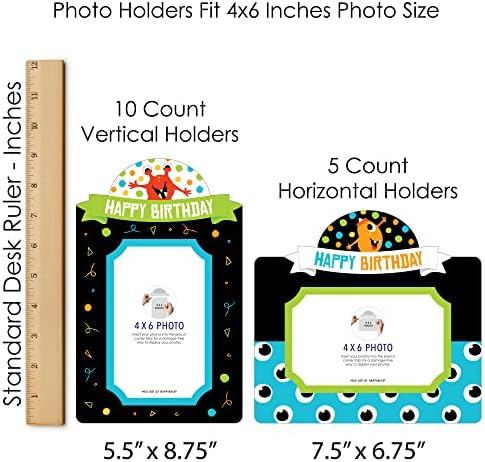 Monster Bash Photo Table Toppers 15 Piece Set