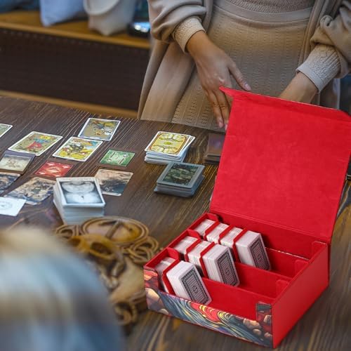 1800 PU Card Storage Box with Magnetic Closure 1