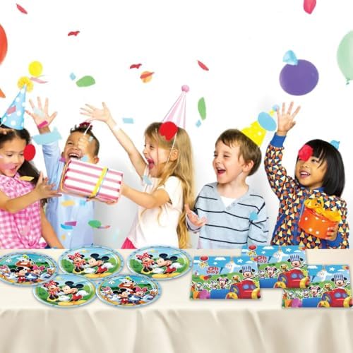 40pcs Mickey Party Supplies Set for Birthday Decor