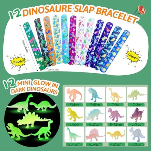 Dinosaur Party Favor Pack for Kids 156pcs