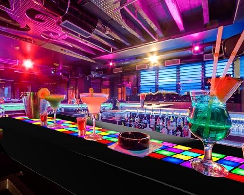 Irenare 3 Pack Neon Disco Tablecloths