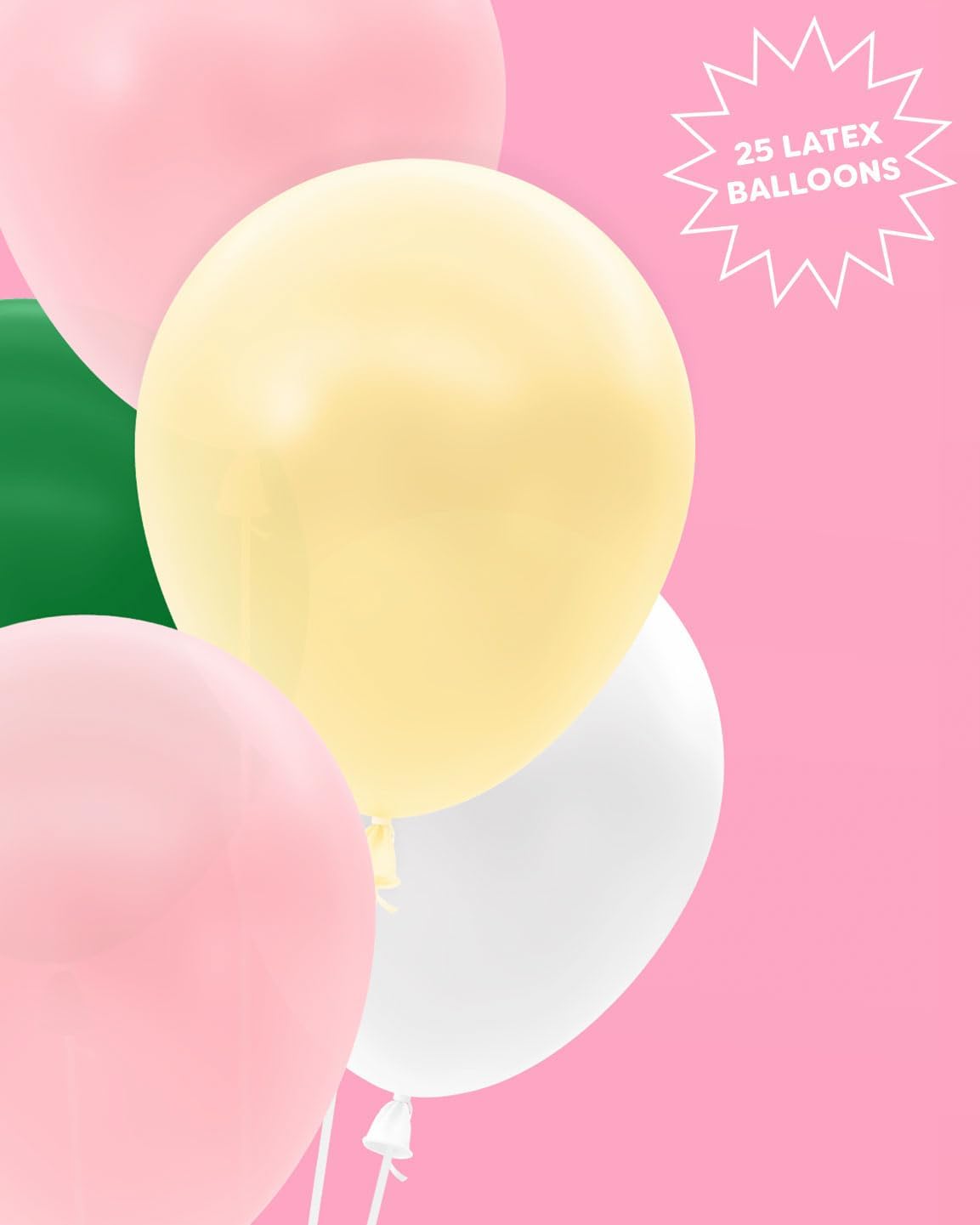 Xo Fetti Party Decorations Latex Balloons 25pk 12 Inch