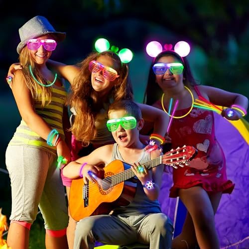 Mocoosy 103PCS Glow in the Dark Party Supplies