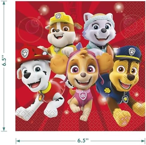 HOME HOOPLA Paw-Patrol Party Plates