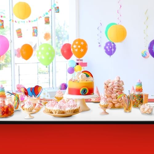 DERTE 3Pcs Cartoon Themed Waterproof Tablecloths for Kids Birthday Party