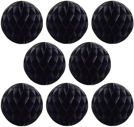 Ruidee 8 Piece Paper Honeycomb Balls Party Decor