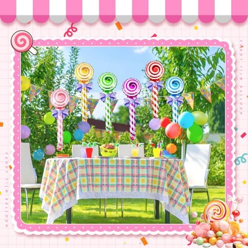 Gejoy 12 Pcs Foil Candy Balloons Party Decorations