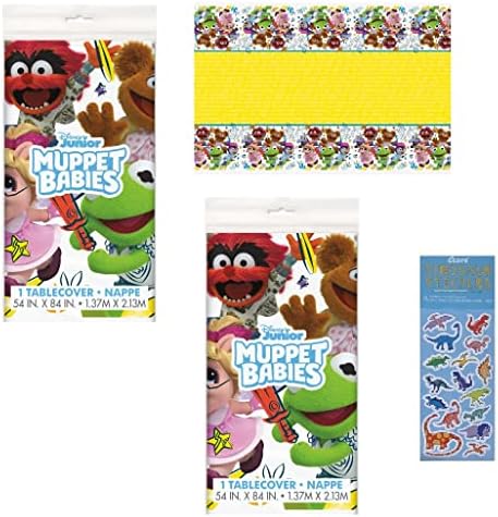 Unique Muppet Babies Table Cover Set for Birthday Parties