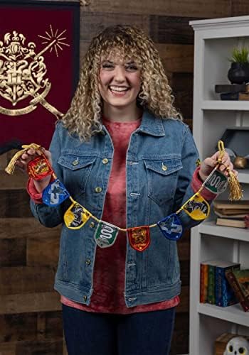 Kurt Adler 30 Inch Harry Potter House Shield Banner Garland