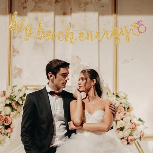 Big Bach Energy Banner Bridal Shower Decor