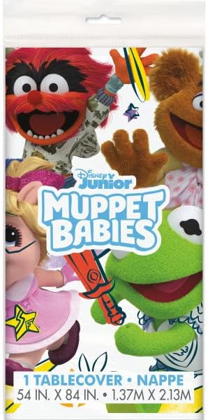Unique Muppet Babies Table Cover Set for Birthday Parties
