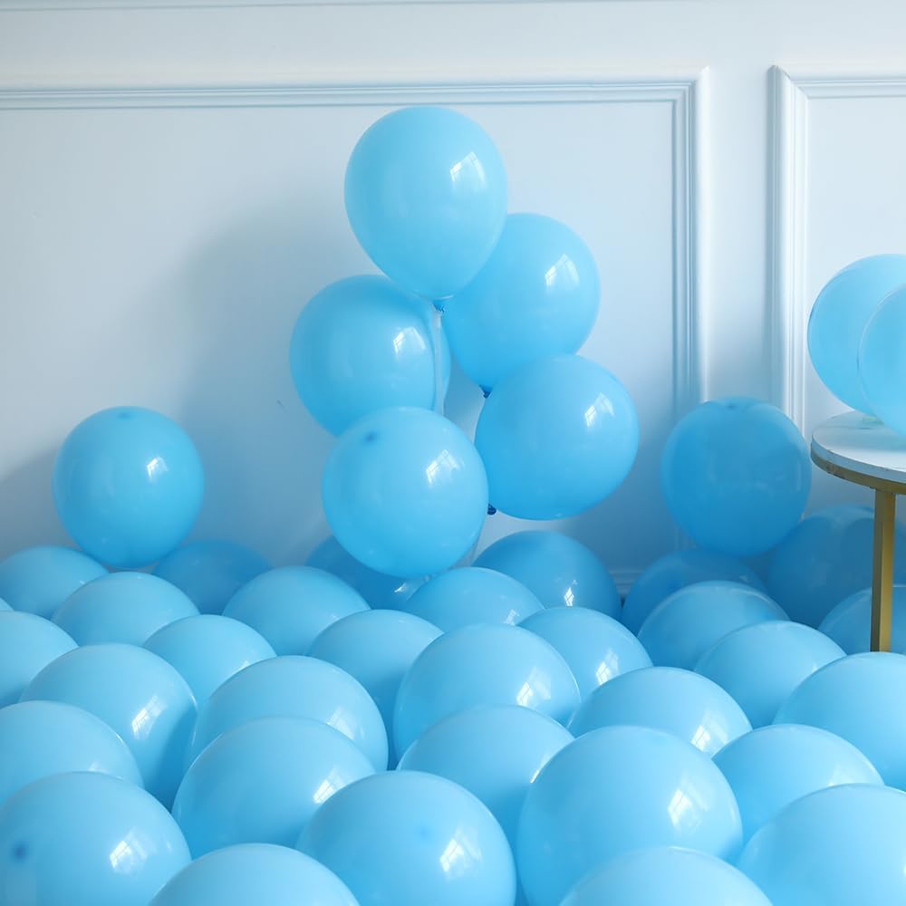 Fishing Birthday Decorations 145pcs Blue Balloon Garland Arch Kit