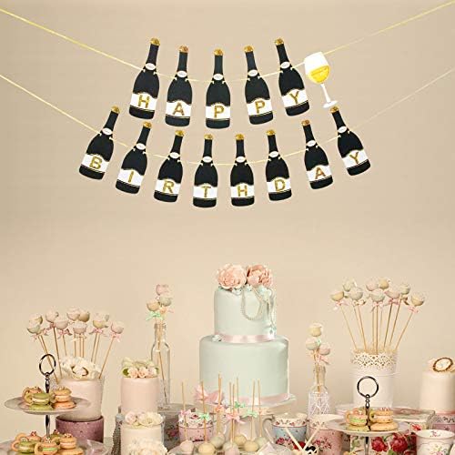 Colorful Birthday Banner for Adult Parties