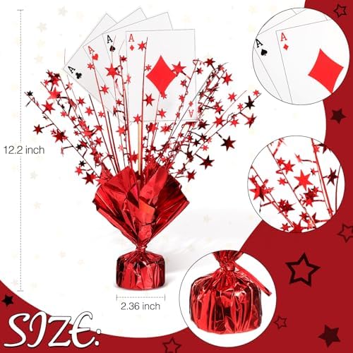 Weysat Casino Poker Theme Centerpiece Set