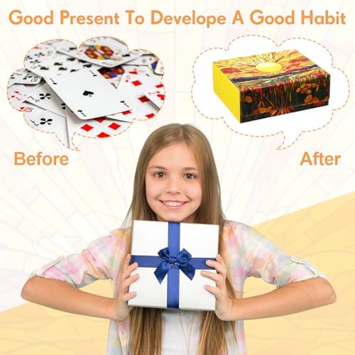 1800 PU Card Storage Box with Magnetic Closure
