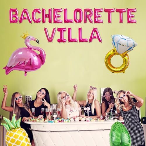 Bachelorette Villa Balloon Banner Decorations