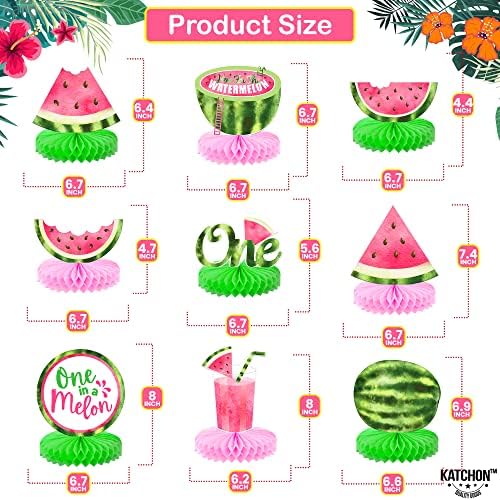 KatchOn One In A Melon Party Decorations Set of 10